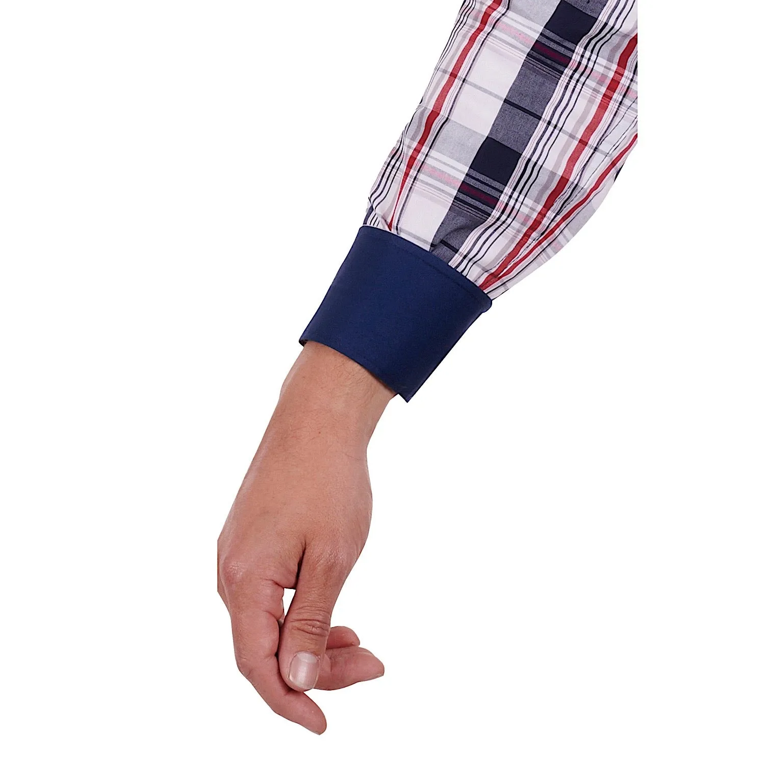Wrangler Men's Hume Shirt Navy/Red