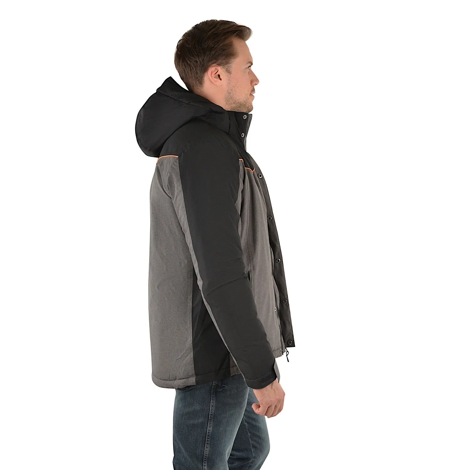 Wrangler Men's Jamie Jacket Charcoal Marle/Black