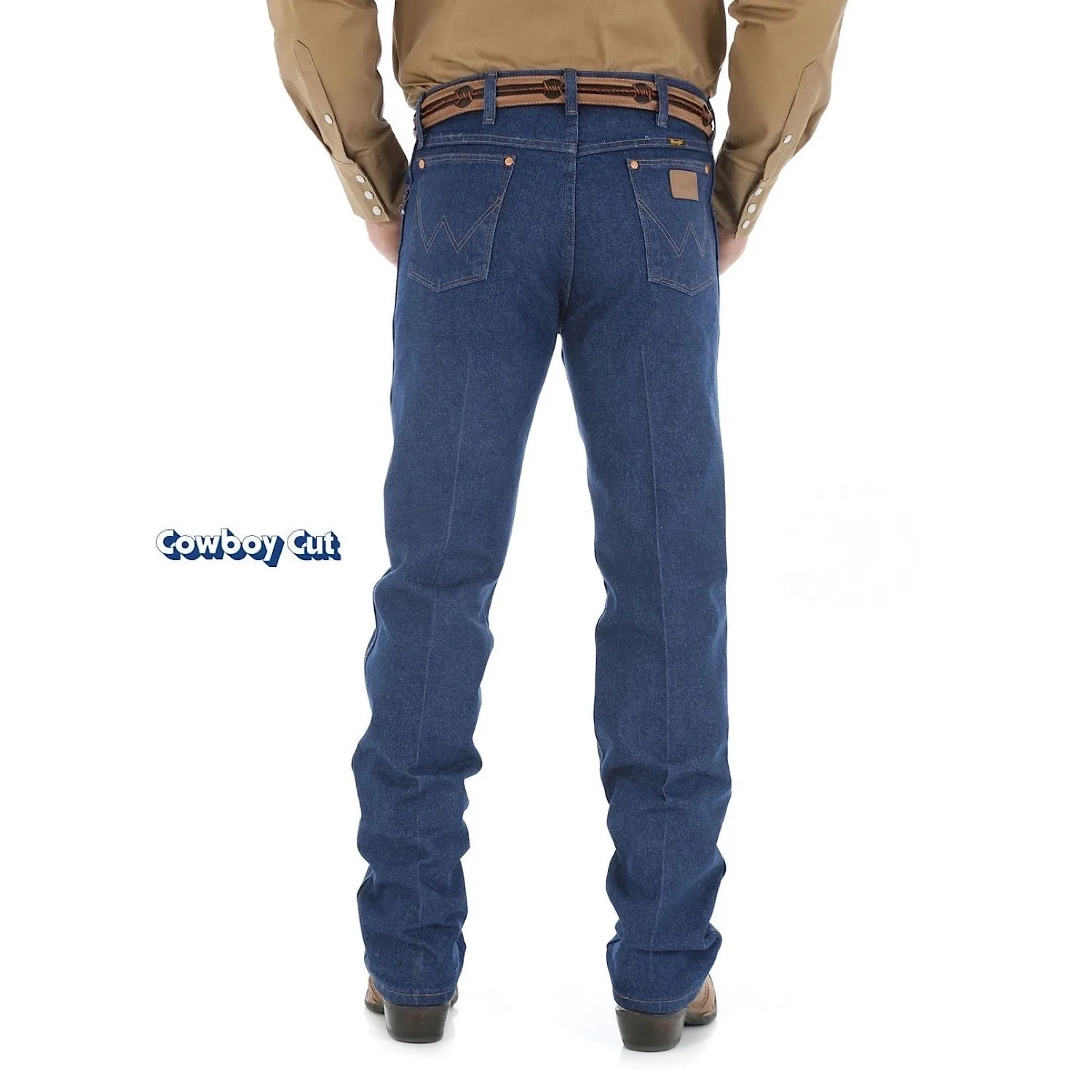 Wrangler Men's Original Fit Jean Prewashed Indigo