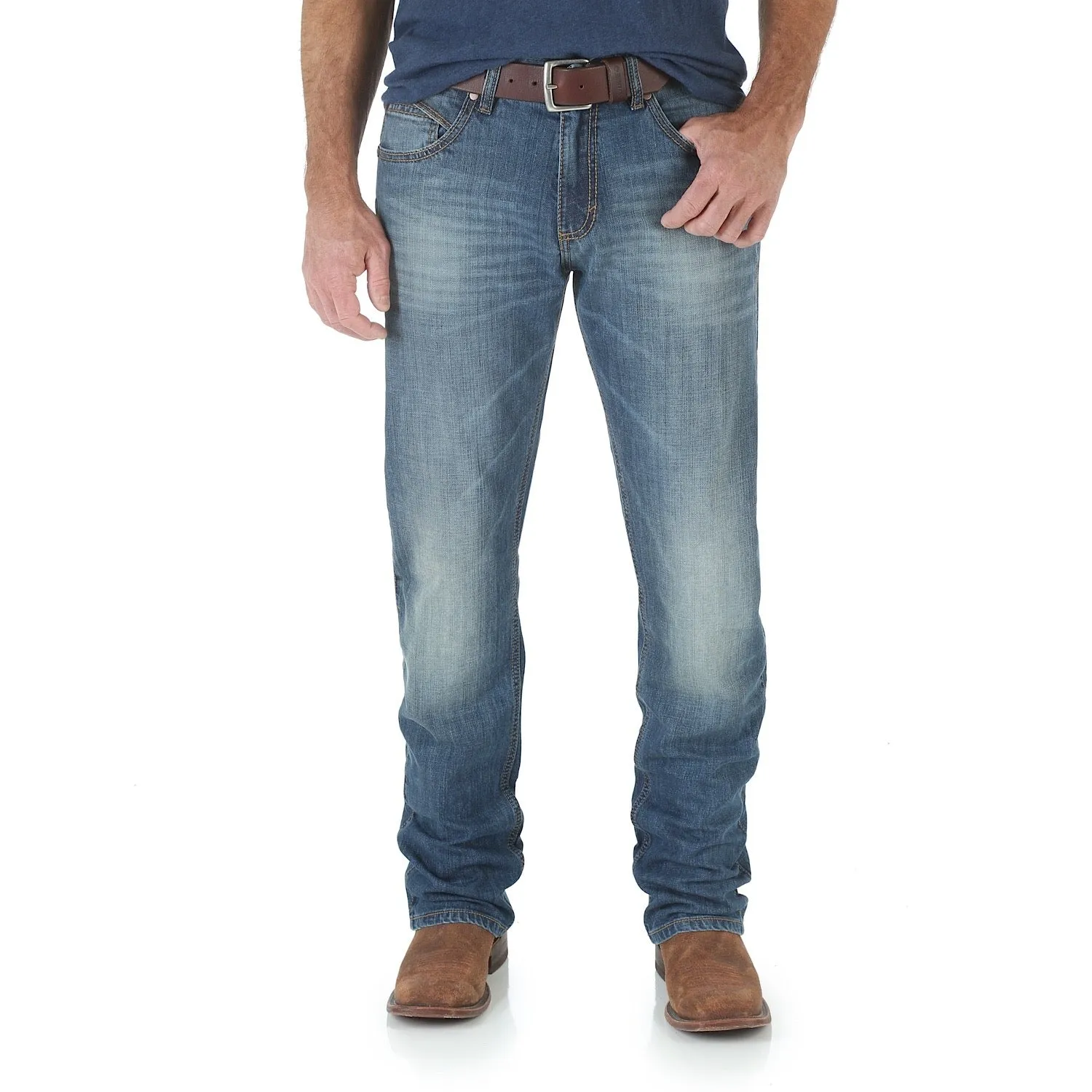 Wrangler Men's Retro Slim Straight Jean 34" Leg - Cottonwood
