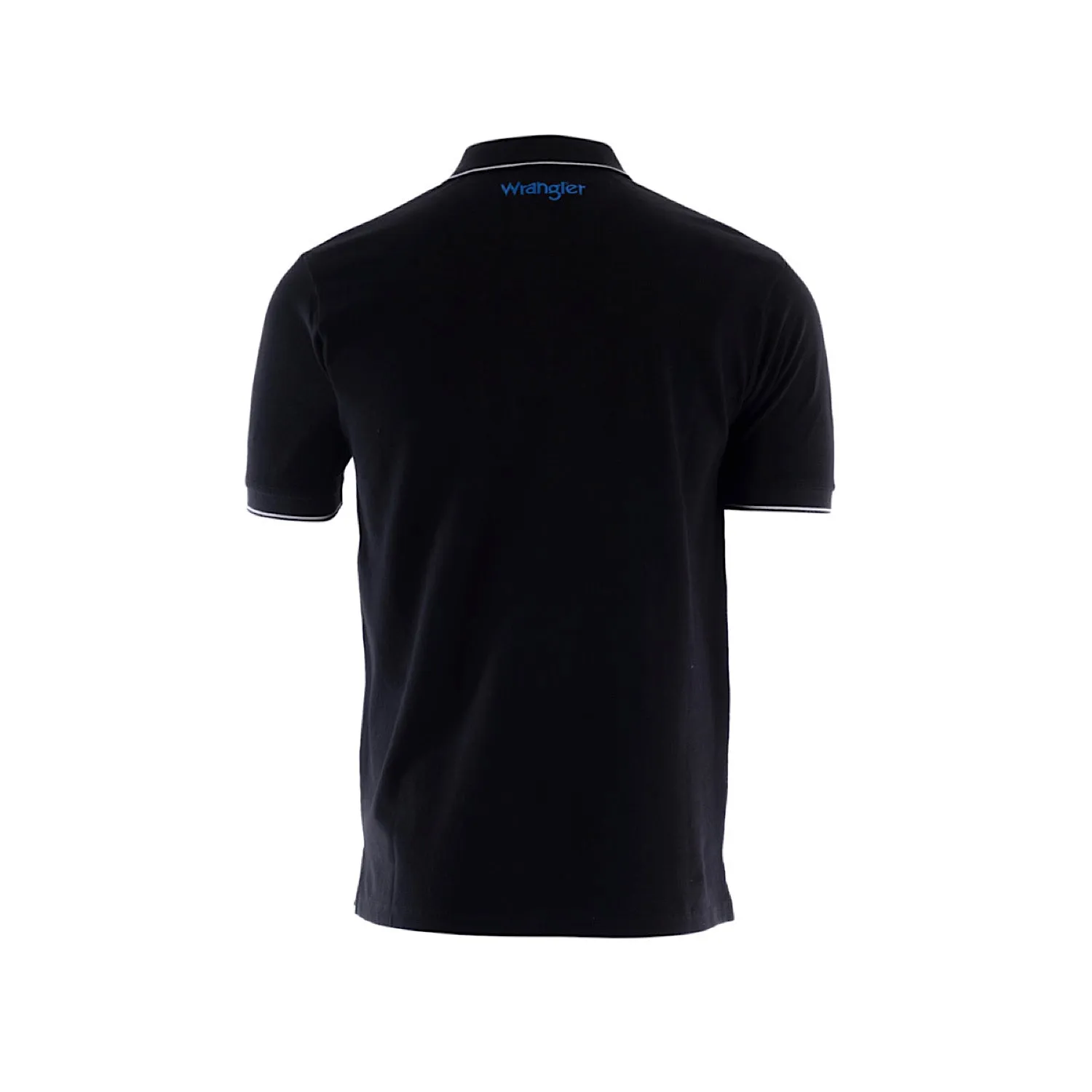 Wrangler Men's Ryder Logo S/S Polo - Black