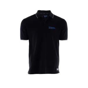 Wrangler Men's Ryder Logo S/S Polo - Black