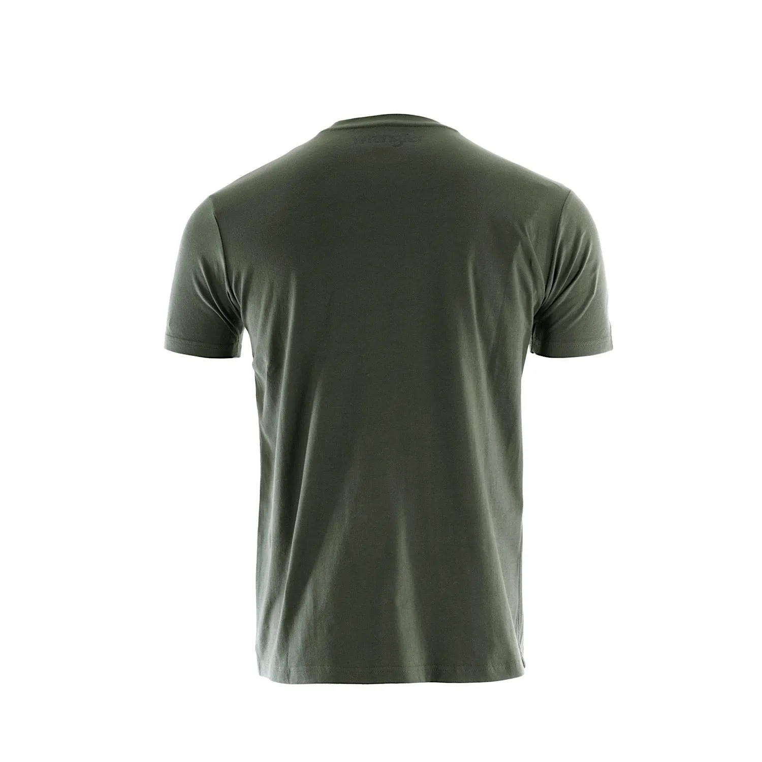 Wrangler Mens Ryder Logo S/S Tee - Cypress