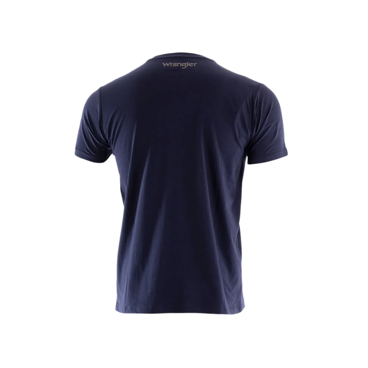 Wrangler Mens Ryder Logo S/S Tee - Navy