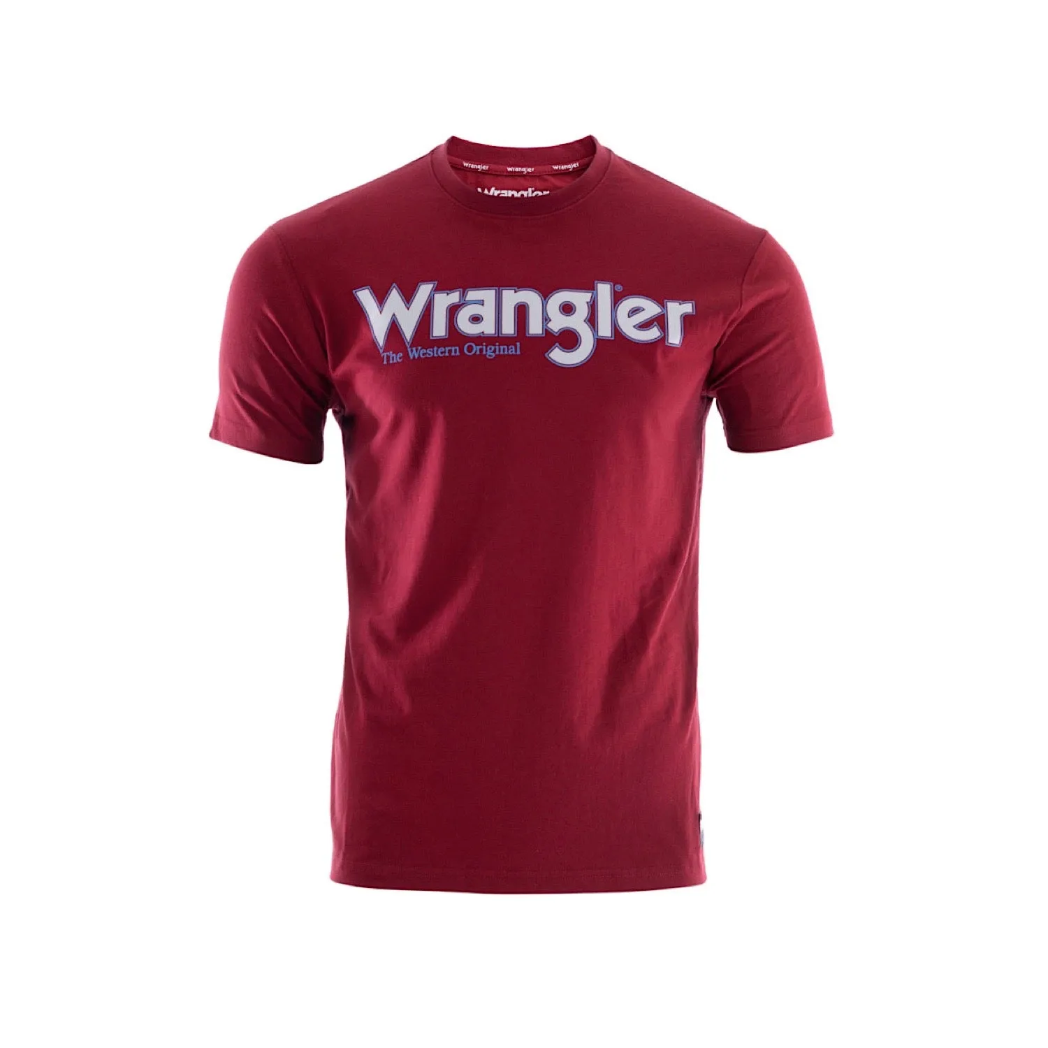 Wrangler Men's Ryder Logo S/S Tee - Red