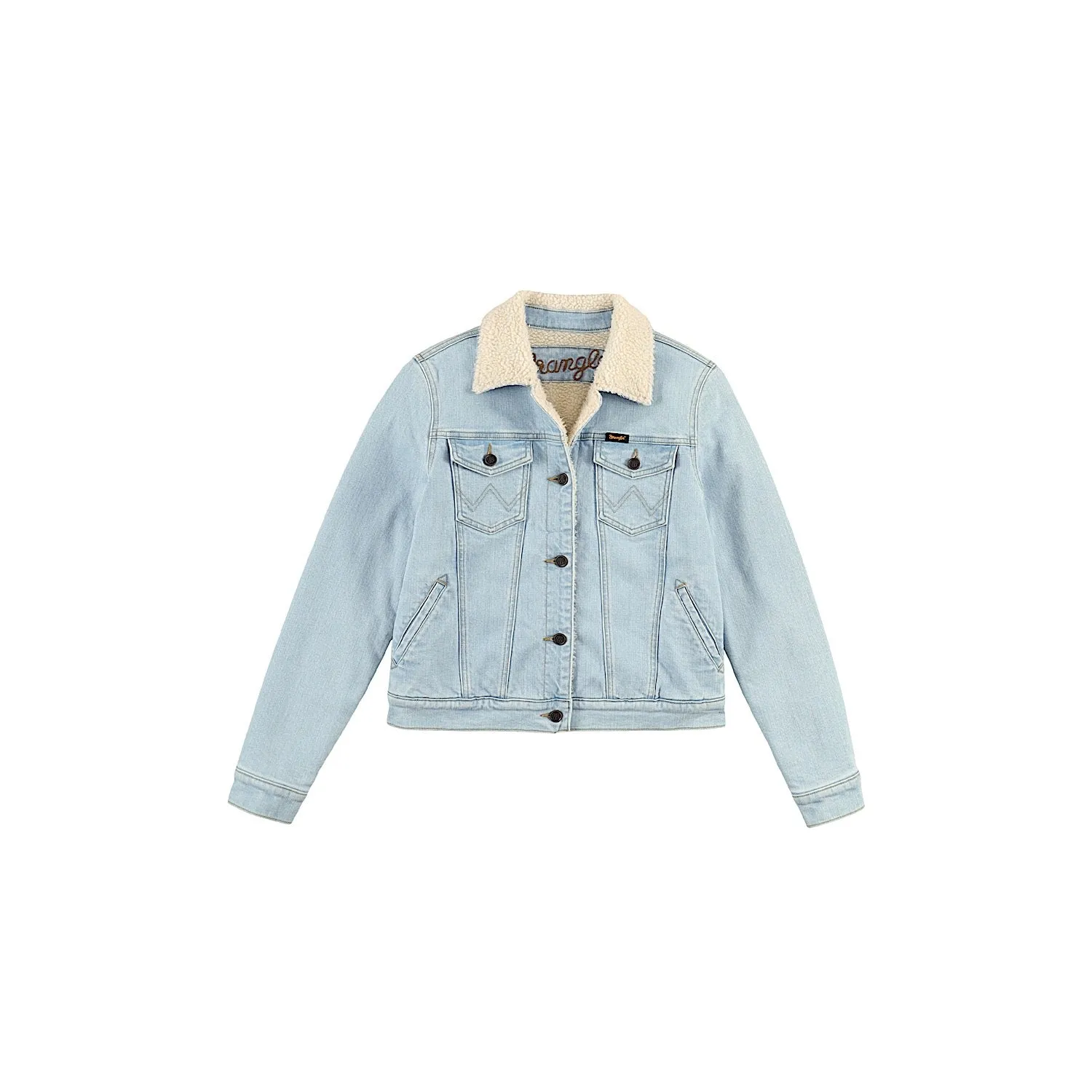 Wrangler Q Women's Retro Denim Jacket - Light Wash