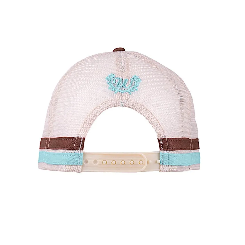 Wrangler Taryn High Profile Trucker Cap - Brown