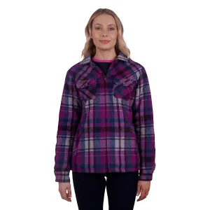 Wrangler Womans Nevada Shirt Jacket Pink