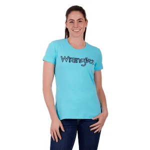 Wrangler Women's Addison Tee Aqua