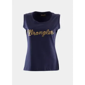 Wrangler Womens Angelica Tank Navy
