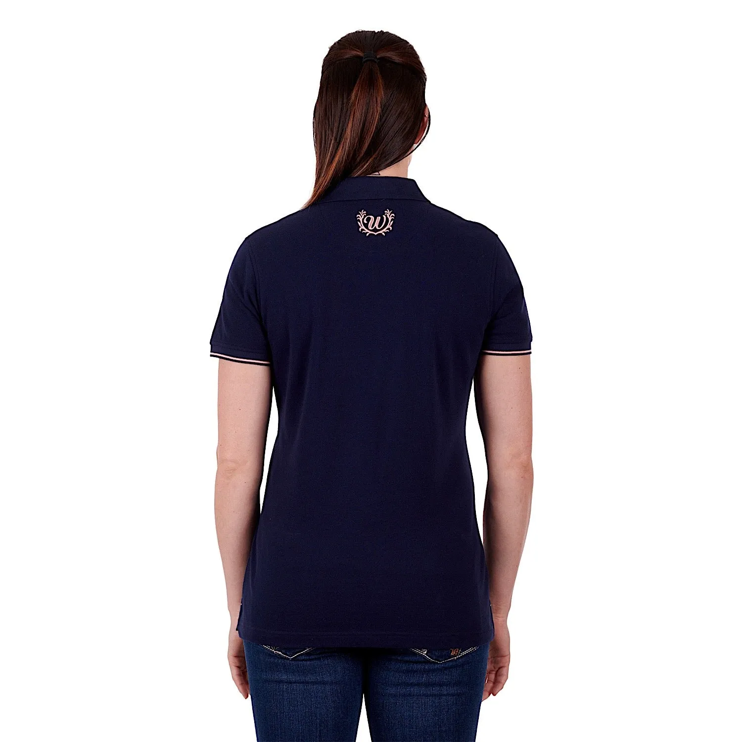 Wrangler Women's Carlyn Polo Navy