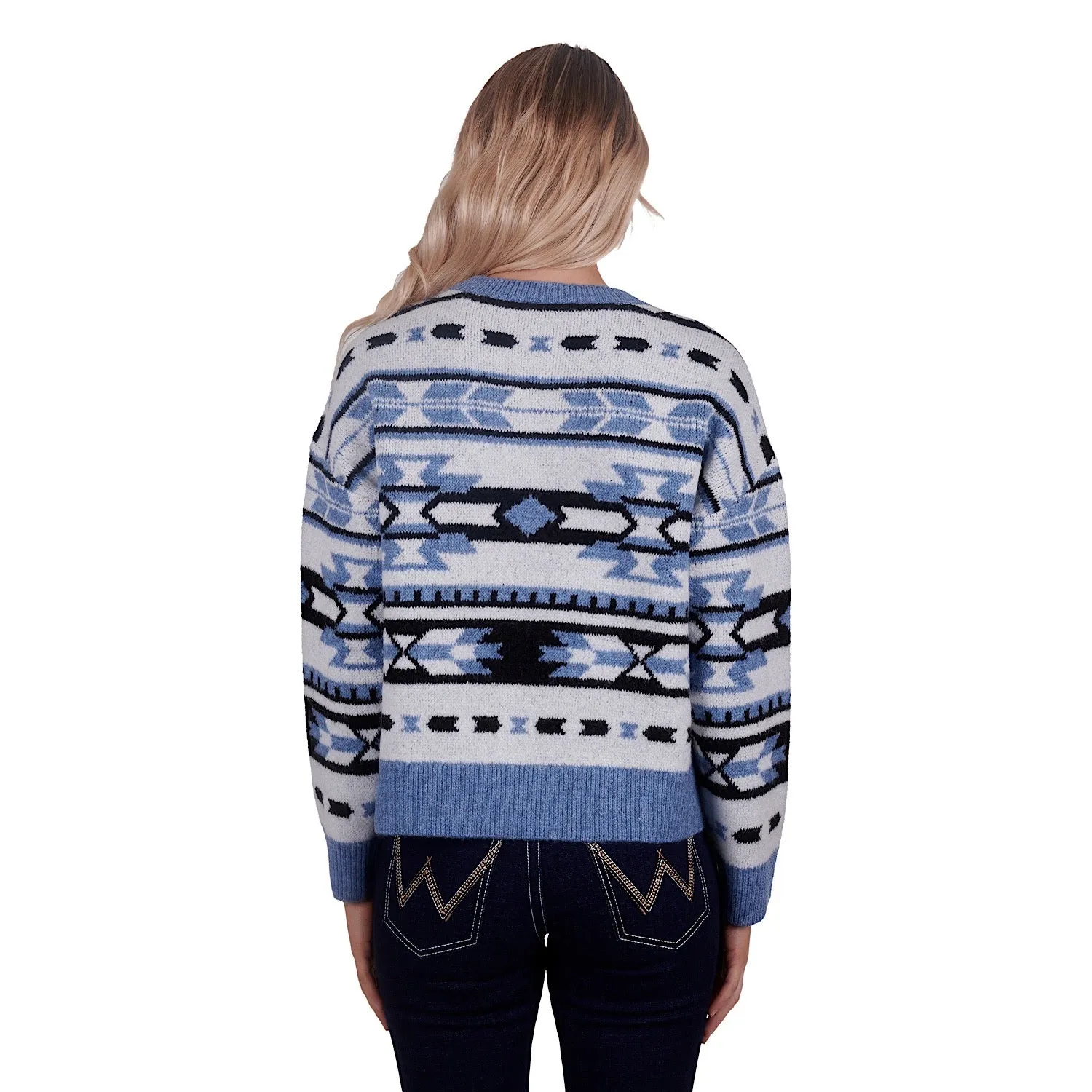 Wrangler Women's Gigi Knitted Pullover Blue