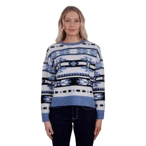Wrangler Women's Gigi Knitted Pullover Blue