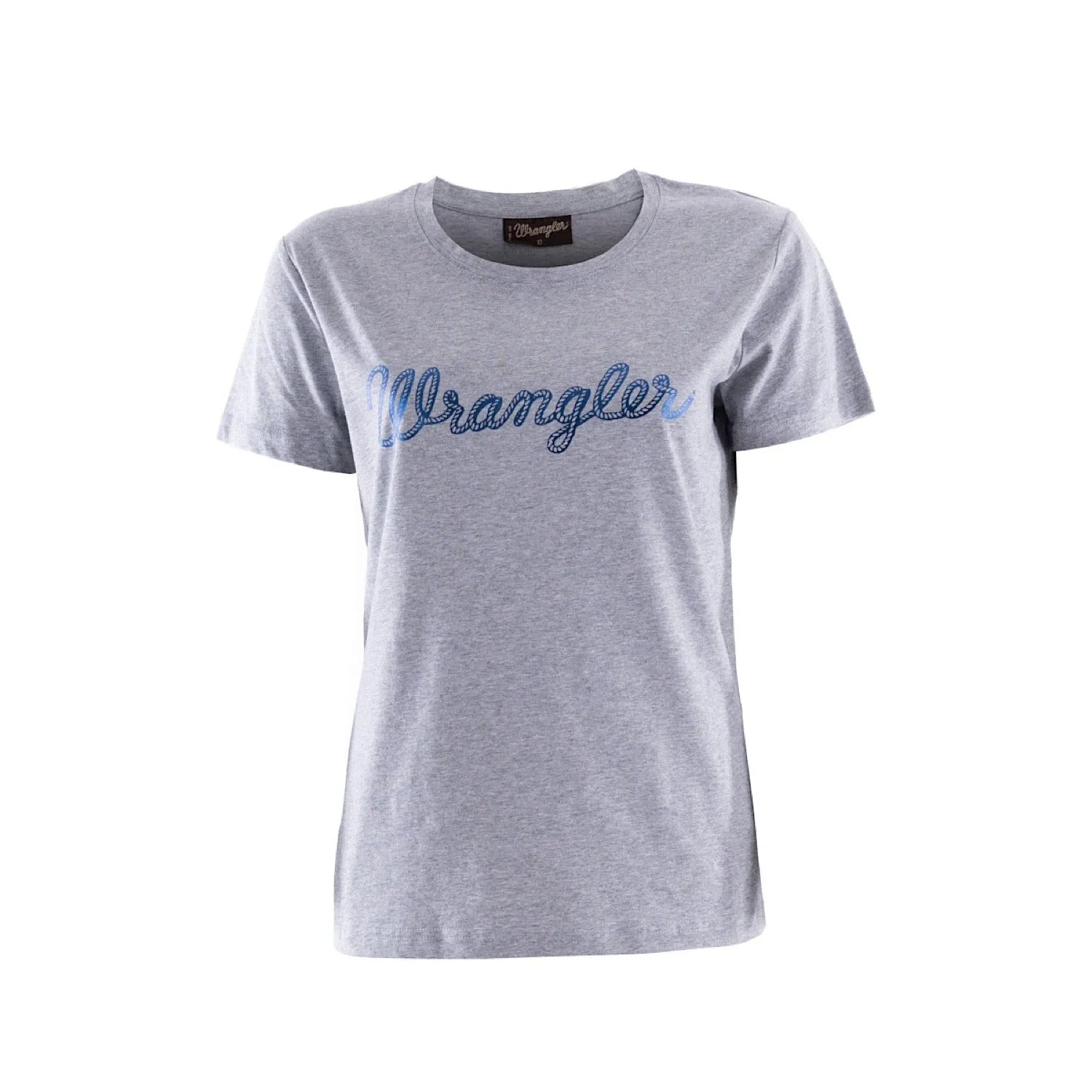 Wrangler Womens Lasso S/S Tee Grey Marle