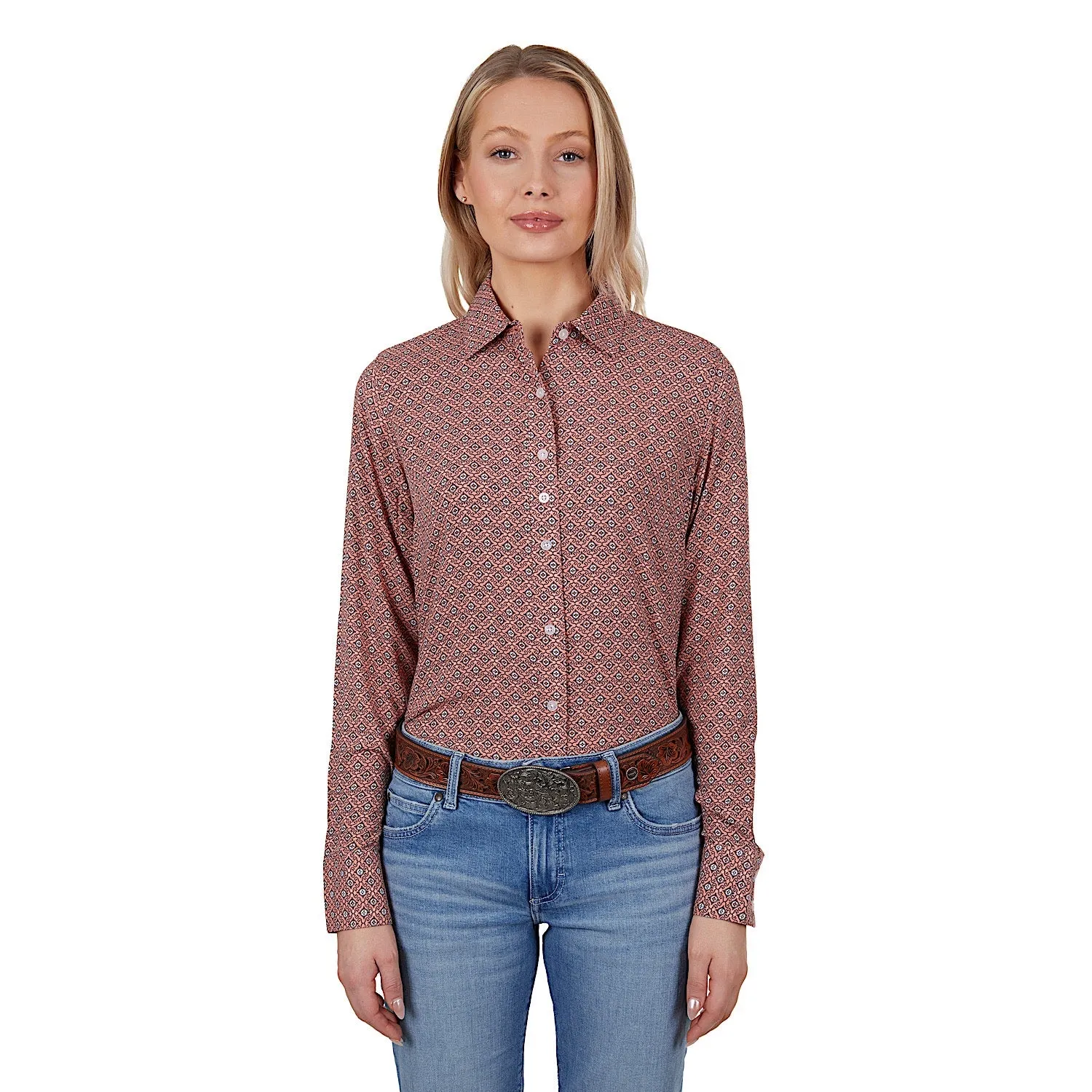 Wrangler Women's Libby Shirt Peach