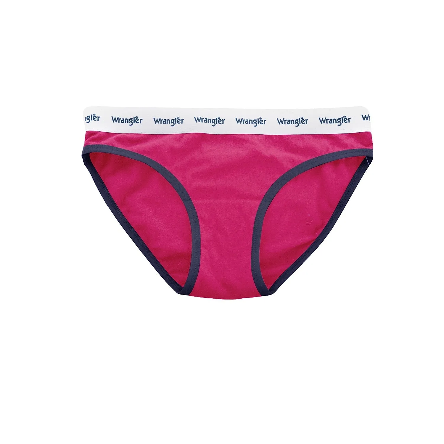 Wrangler Women's Logo Briefs Twin-Pack Navy/Pink