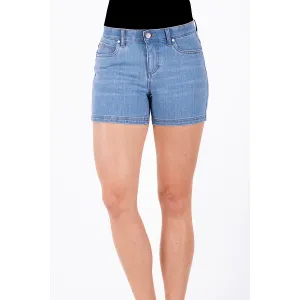 Wrangler Women's Megan Short Q-Baby Faded Blue