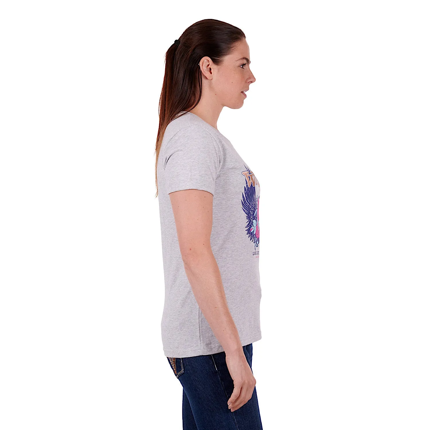 Wrangler Women's Mila Tee White Marle