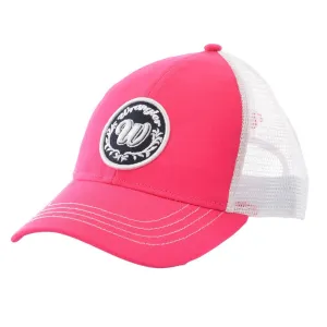 Wrangler Womens Nellie Trucker Cap Fuschia XCP2978CAP