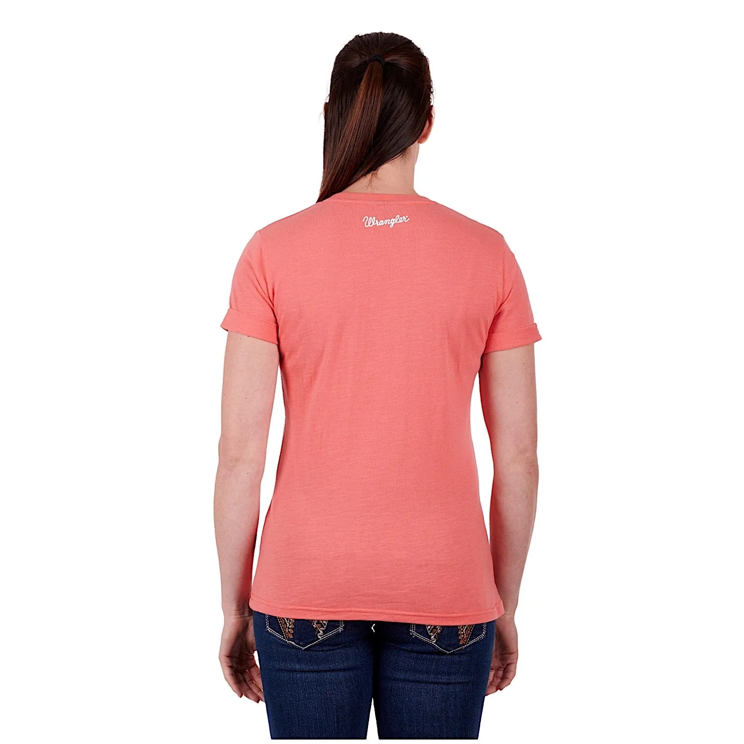 Wrangler Women's Nova Tee Coral