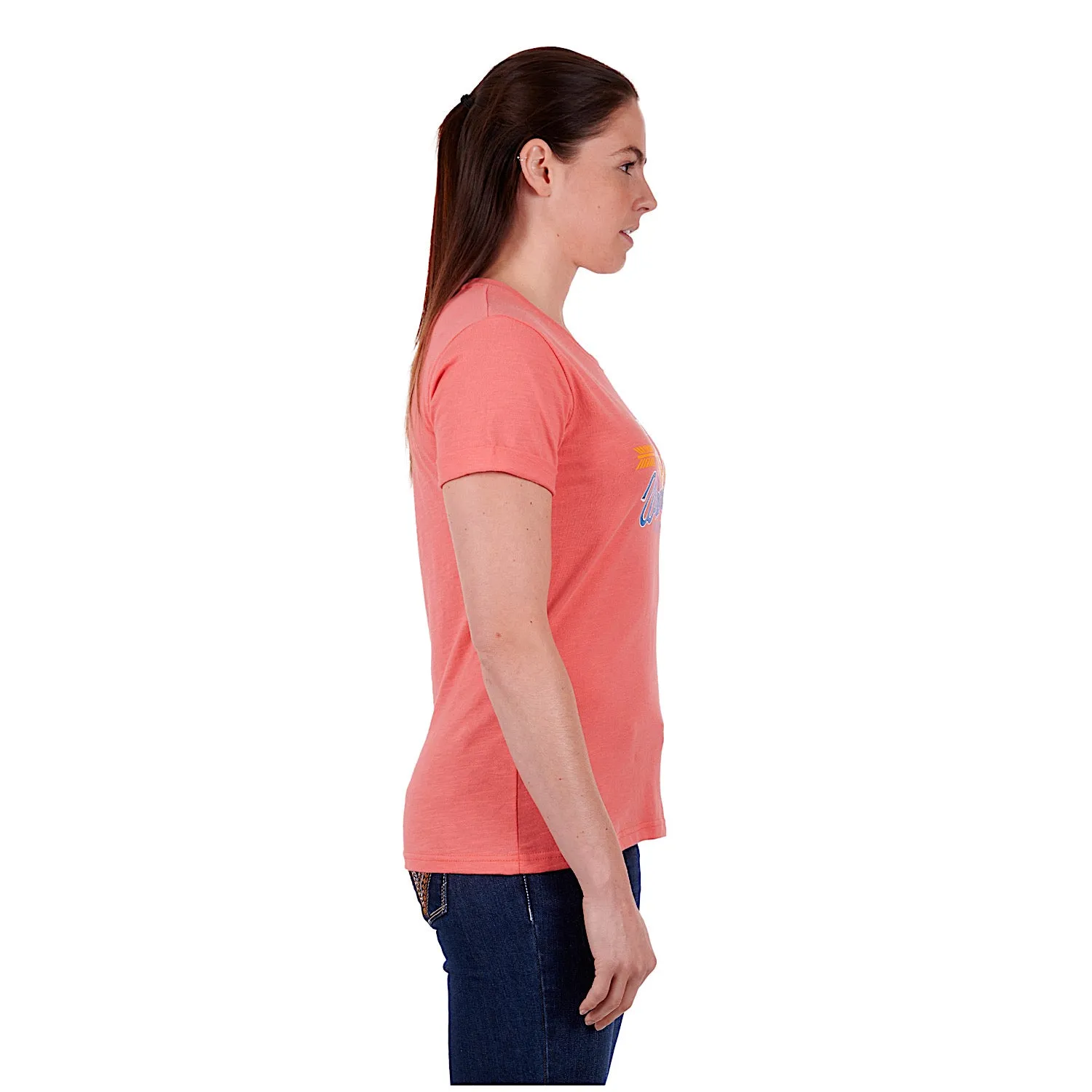 Wrangler Women's Nova Tee Coral