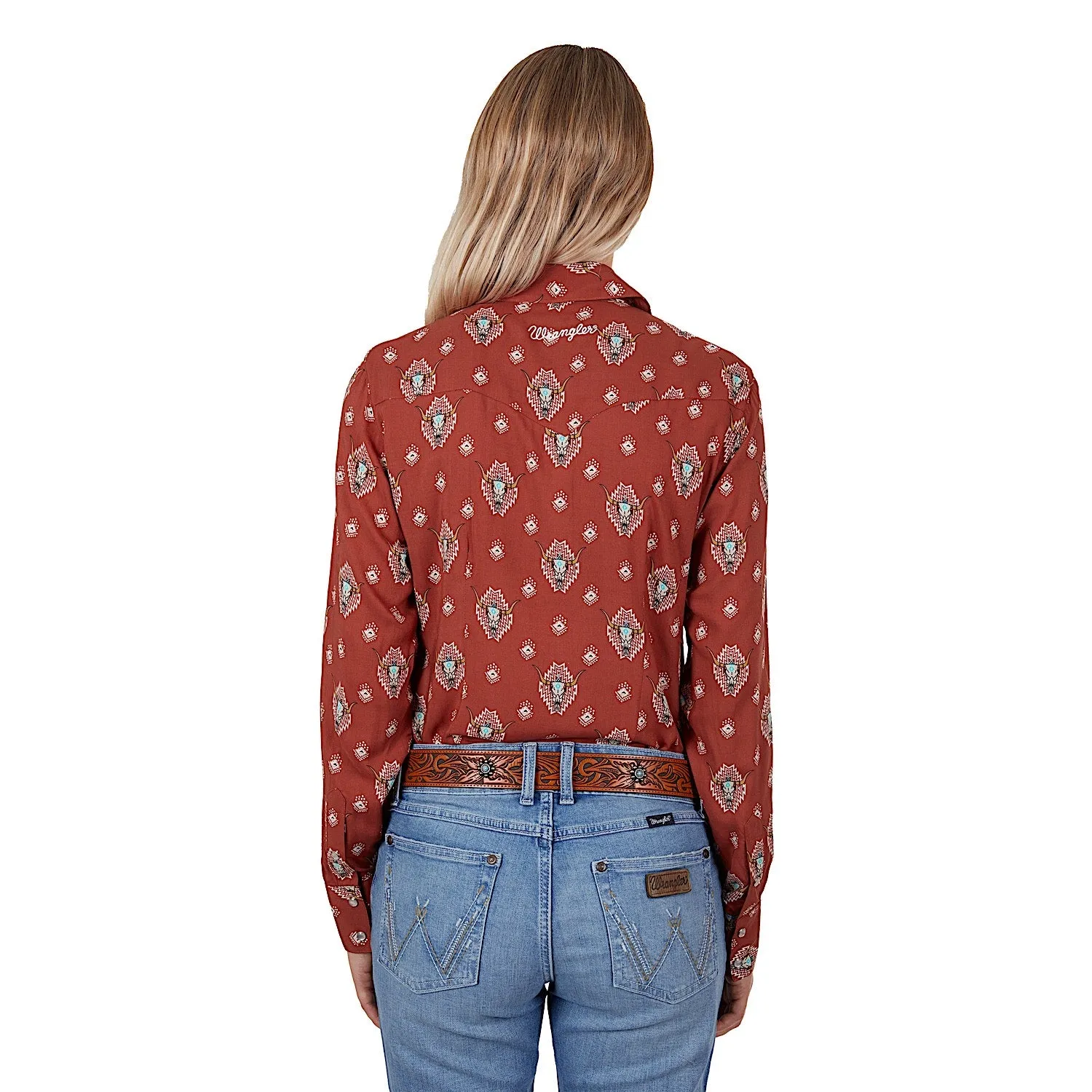 Wrangler Women's Olivia Shirt Rust
