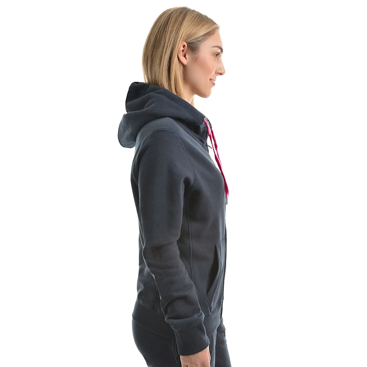 Wrangler Womens Silvana Zip Up Hoodie Navy