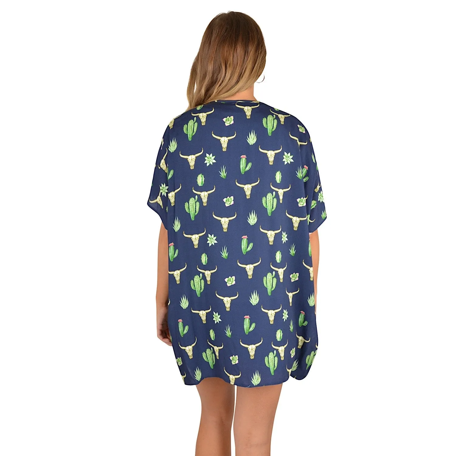 Wrangler Womens Tamara Kimono Navy