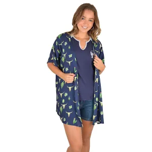 Wrangler Womens Tamara Kimono Navy