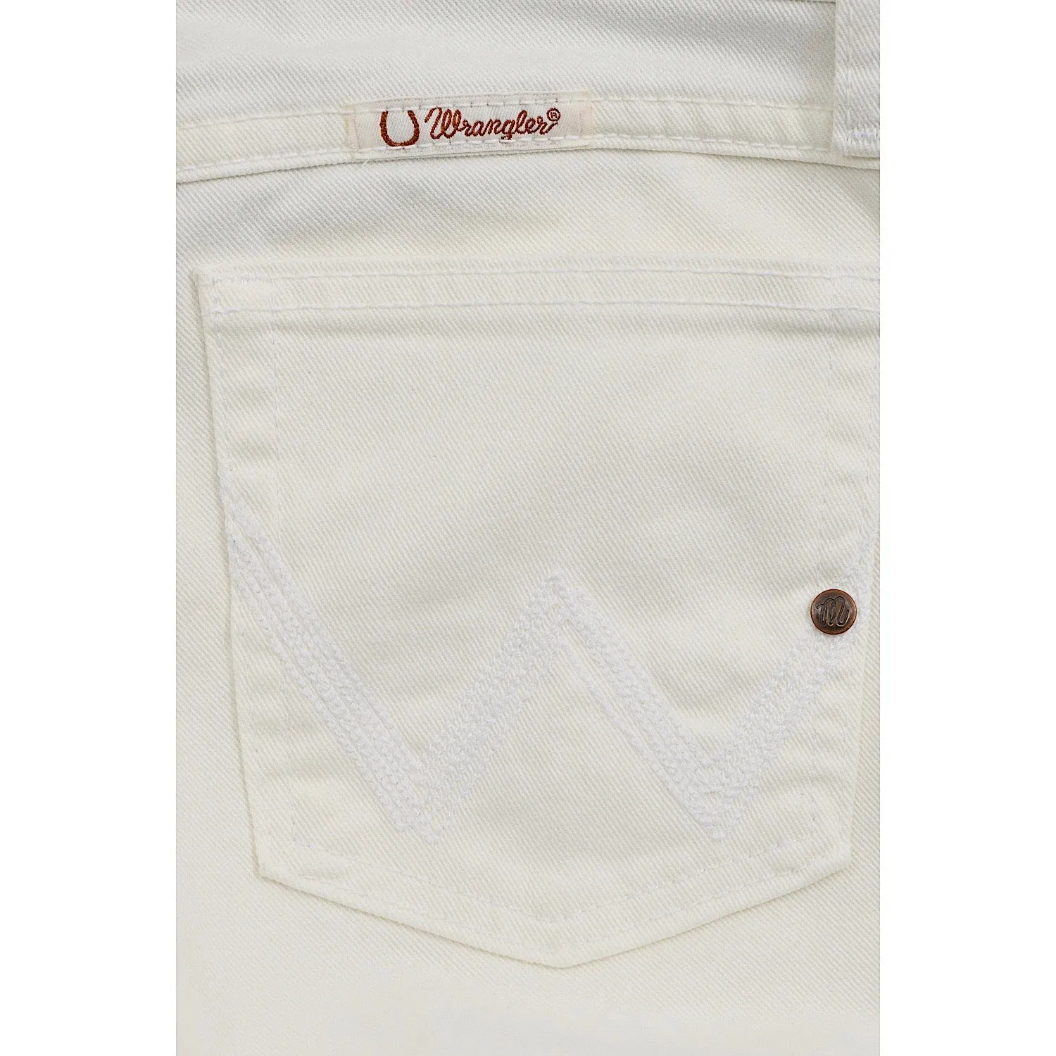 Wrangler Women's Ultimate Riding Jean - Q Baby - White 32Leg
