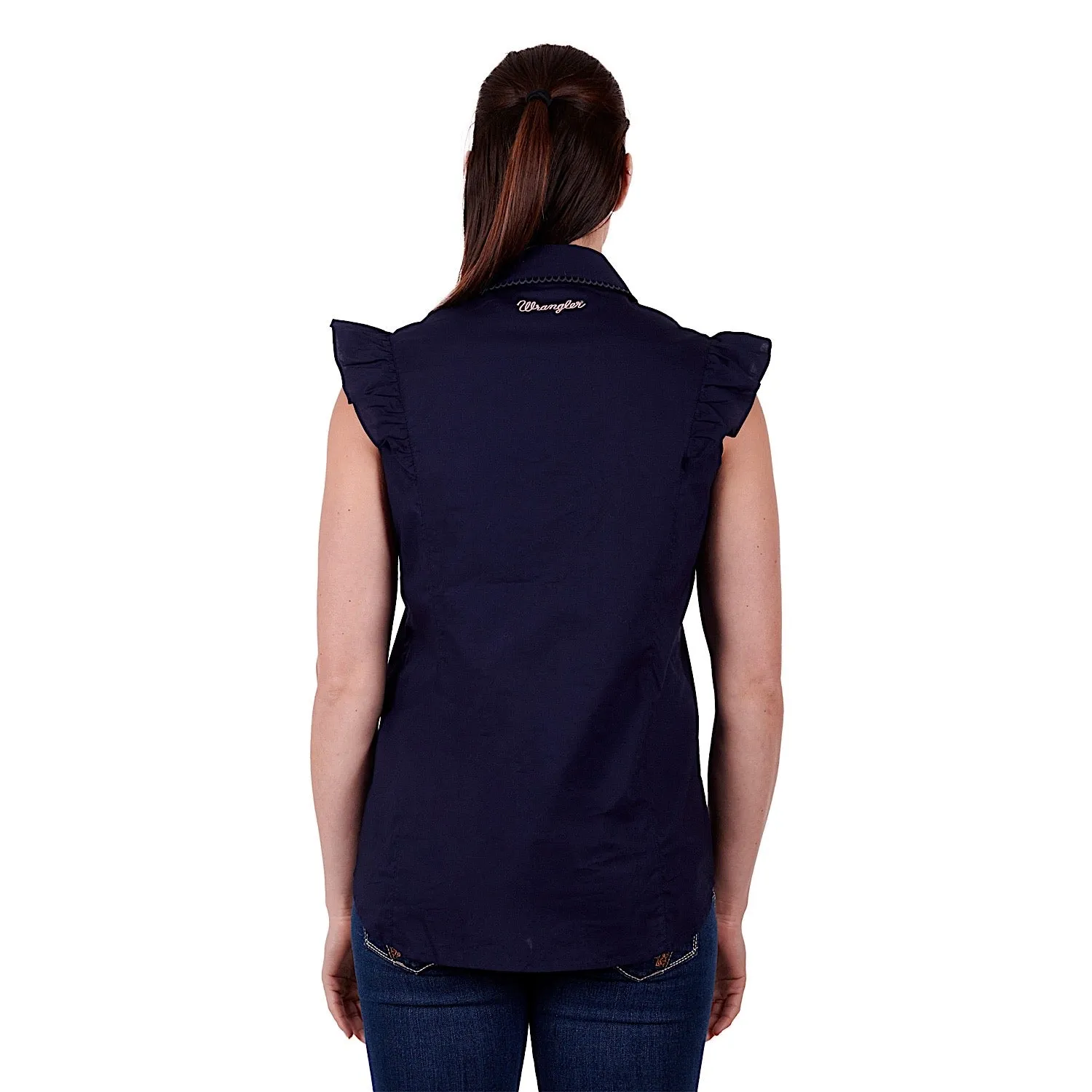 Wrangler Women's Valeria Blouse Navy
